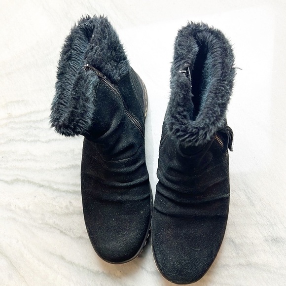 BARETRAPS Amelya Snow Booties Ruched size 8 - Picture 6 of 11